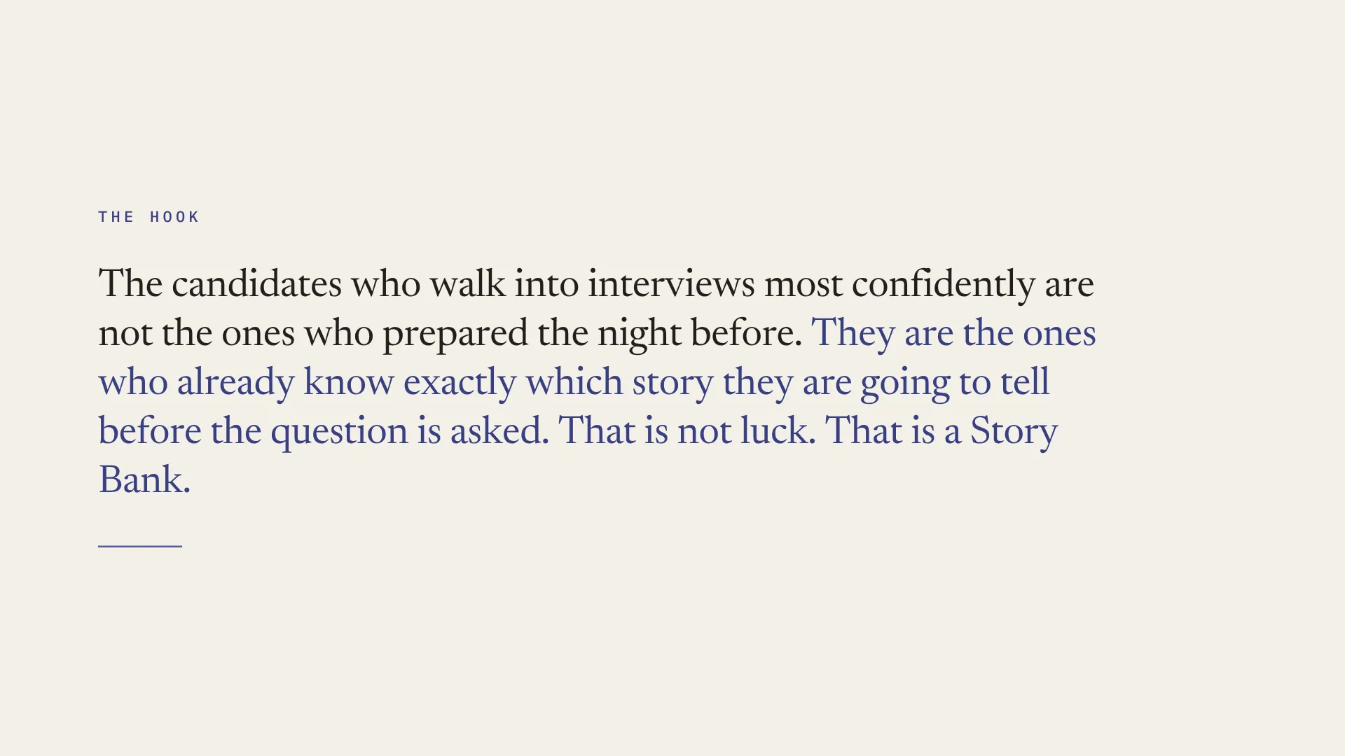 Lesson 4.3: Building Your Story Bank